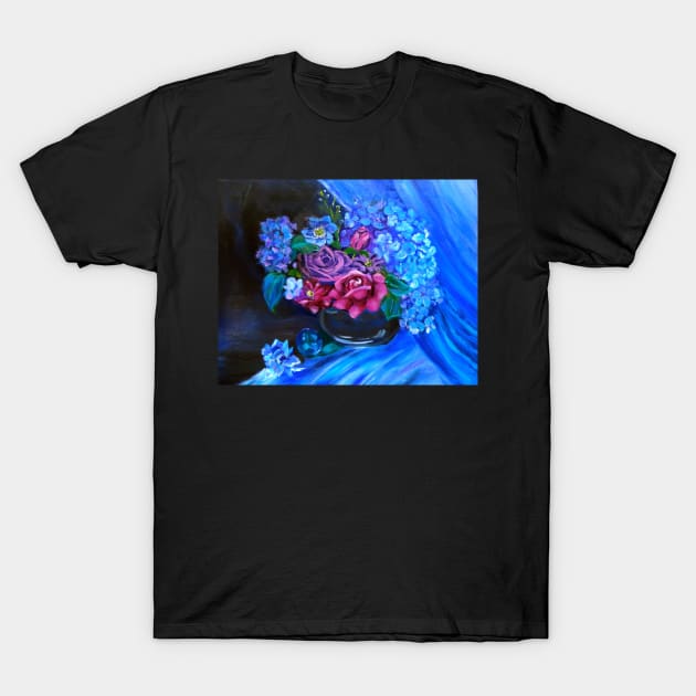 Magenta Rose T-Shirt by jennyleeandjim